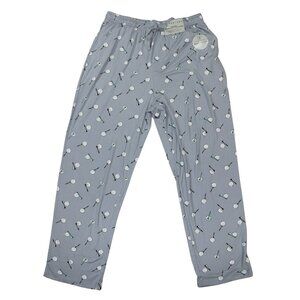 PGA TOUR Golf Tee Graphic Soft-Touch Drawstring Waist Men's Pajama Pants NWT